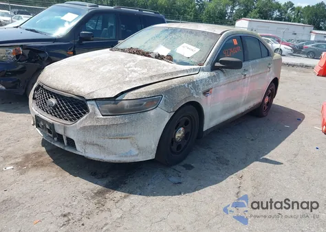 2013 Ford Police Interceptor из США, поврежденный, VIN 1FAHP2M80DG205024